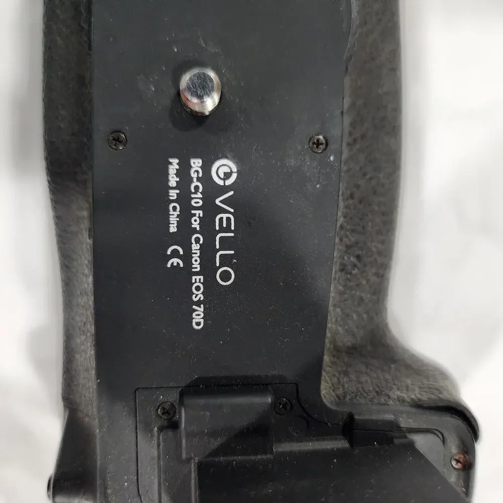 Vello BG-C10 Battery Grip for Canon EOS 70D DSLR Camera